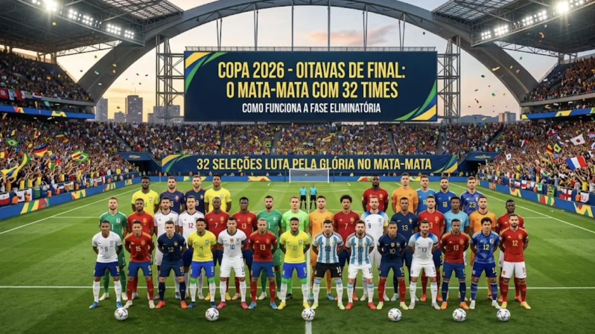 Mata-Mata com 32 Times: Como Funciona a Fase Eliminatória da Copa 2026