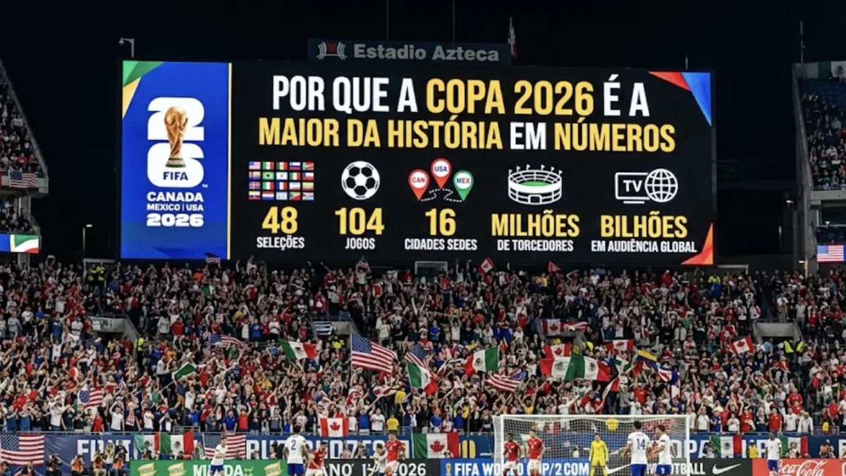 Por Que a Copa 2026 É a Maior da História em Números